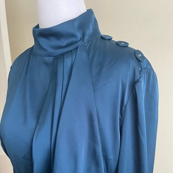 Alexia Admor Blue Midi Dress - Picture 5 of 7